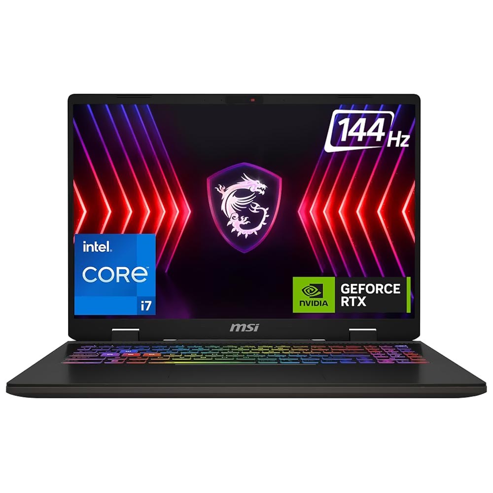Notebook Gamer MSI Sword 16 HX B14VFKG-202US Intel Core i7 14650HX Tela Full HD+ 16" / 16GB de RAM /  1TB SSD / GeForce RTX4060 8GB - Cosmos Cinza (Inglês)