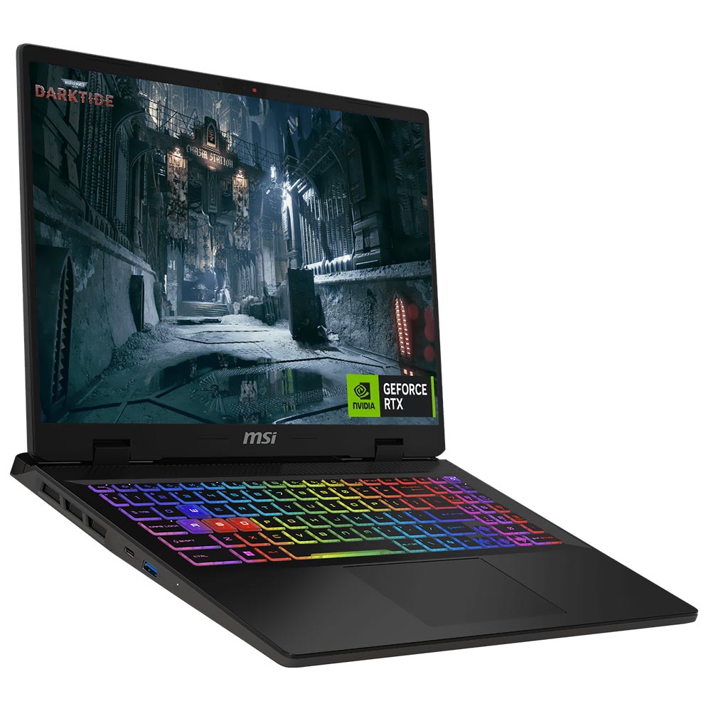 Notebook Gamer MSI Sword 16 HX B14VFKG-202US Intel Core i7 14650HX Tela Full HD+ 16" / 16GB de RAM /  1TB SSD / GeForce RTX4060 8GB - Cosmos Cinza (Inglês)