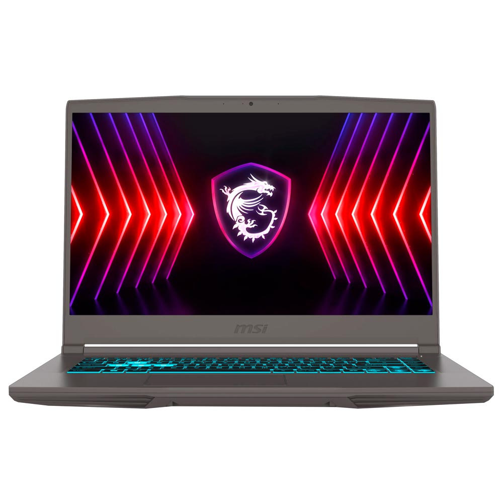 Notebook Gamer MSI THIN 15 B13UC-1000US Intel Core i5 13420H Tela Full HD 15.6" / 16GB de RAM / 512GB SSD / GeForce RTX3050 4GB - Cosmos Cinza (Ingles)