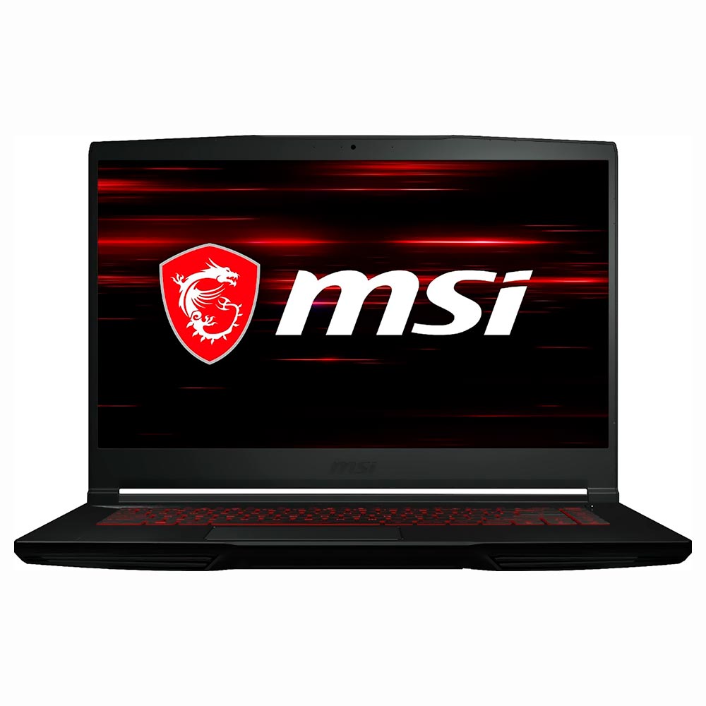 Notebook Gamer MSI Thin GF63 11UC-1276US Intel Core i5 12450H Tela Full HD 15.6" / 16GB de RAM / 512GB SSD / GeForce RTX3050 4GB - Preto (Inglês)