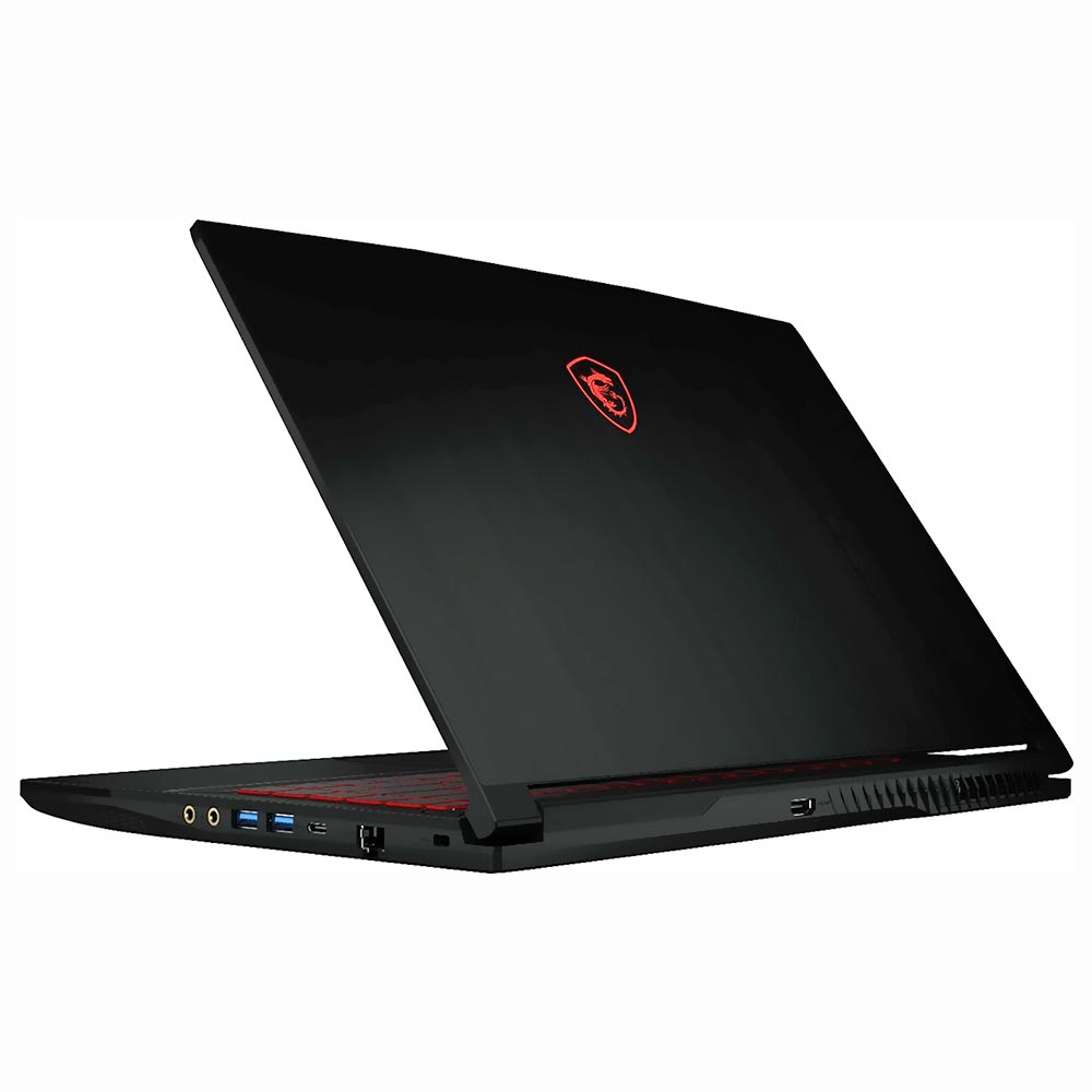 Notebook Gamer MSI THIN GF63 12VF-436US Intel Core i7 12650H Tela Full HD 15.6" / 16GB de RAM / 512GB SSD / GeForce RTX4060 8GB - Preto (Inglês)