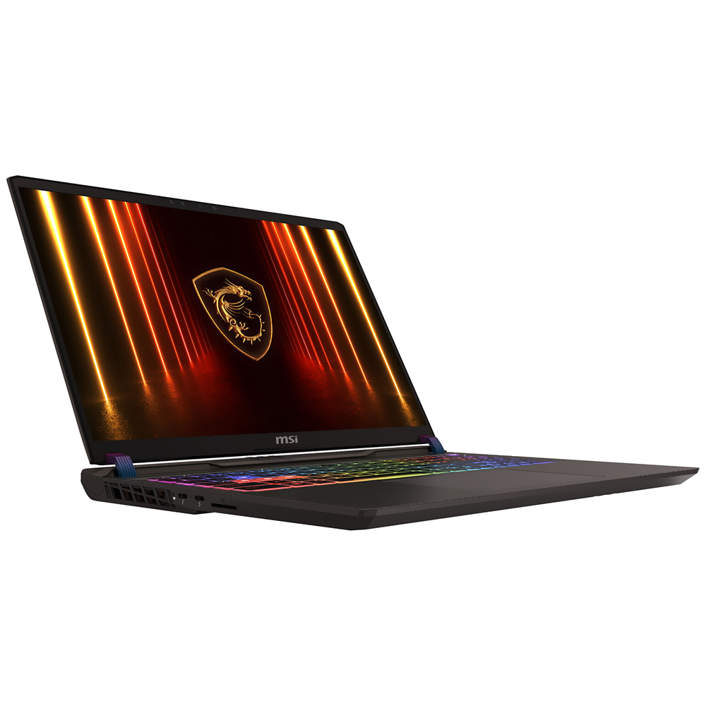 Notebook Gamer MSI Vector 16 HX AI A2XWHG-060US Intel Core Ultra 9 275HX Tela QHD+ 16" / 32GB de RAM / 2TB SSD / GeForce RTX5070TI 12GB - Cosmos Cinza (Inglês)