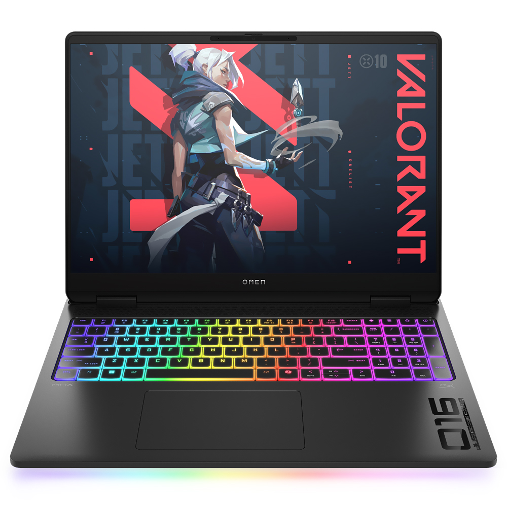 Notebook Gamer OMEN Max 16-AH0033DX Intel Core Ultra 9 275HX Tela WQXGA 16.0" / 32GB de RAM / 1TB SSD / Win11 / GeForce RTX5080 16GB - Preto (Inglês)