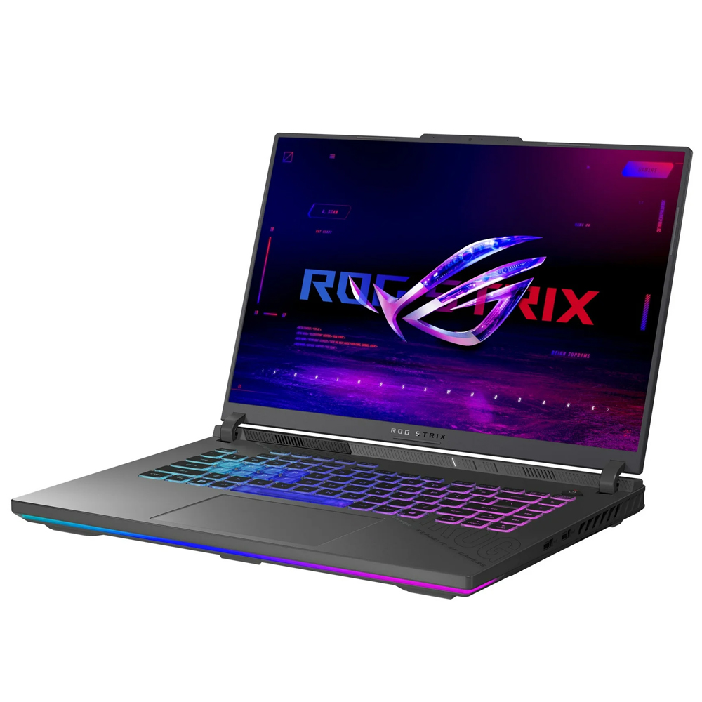 Notebook Gamer ROG Strix G16 G614FM-WS94 AMD Ryzen 9 9955HX Tela WUXGA 16.0" / 16GB de RAM / 1TB SSD / Win11Home / GeForce RTX5060 8GB - Eclipse Cinza (Inglês)