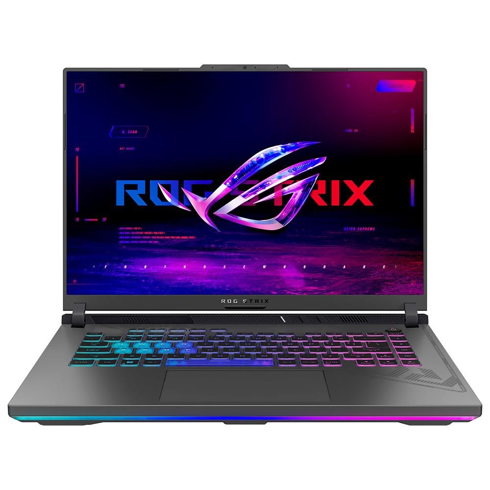 Notebook Gamer ROG Strix G16 G614JI-WS94 Intel Core i9 13980HX Tela QHD+ 16.0" / 16GB de RAM / 1TB SSD / GeForce RTX4070 8GB - Cinza (Inglês)