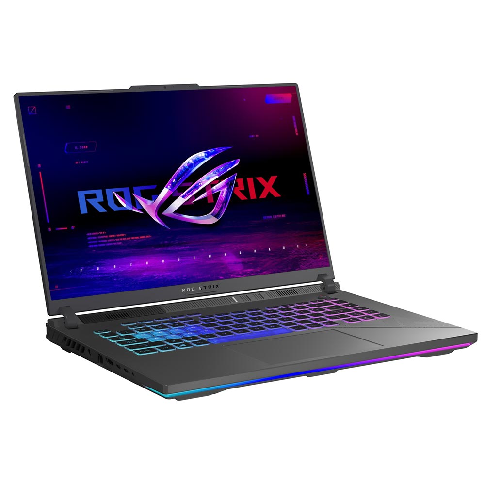 Notebook Gamer ROG Strix G16 G614JV-AS94 Intel Core i9 13980HX Tela WUXGA 16.0" / 16GB de RAM / 1TB SSD / GeForce RTX4060 8GB - Cinza (Inglês)