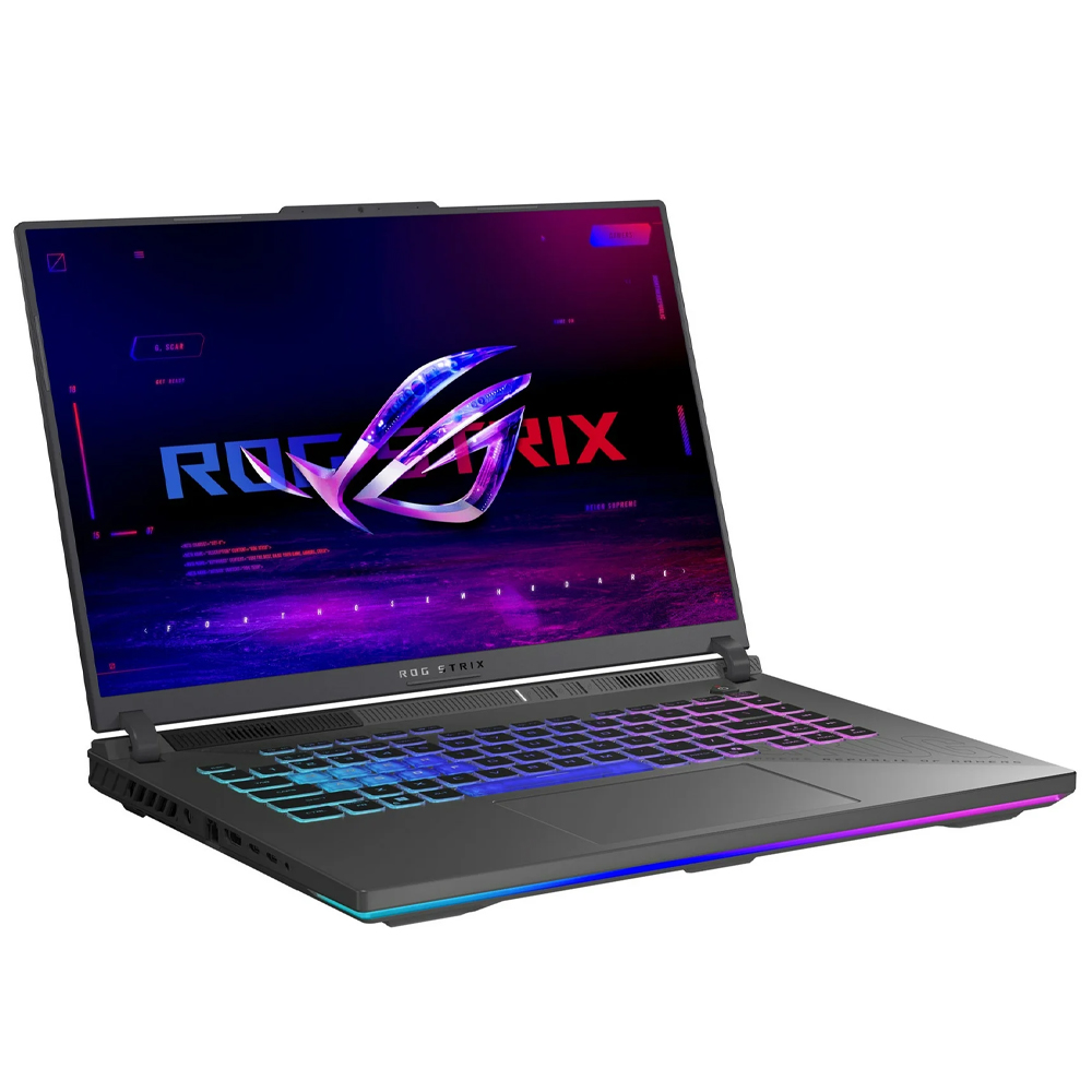 Notebook Gamer ROG Strix G16 G614PP-WH94 AMD Ryzen 9 8940HX Tela WUXGA 16.0" / 16GB de RAM / 1TB SSD / Win11Home / GeForce RTX5070 8GB - Eclipse Cinza (Inglês)
