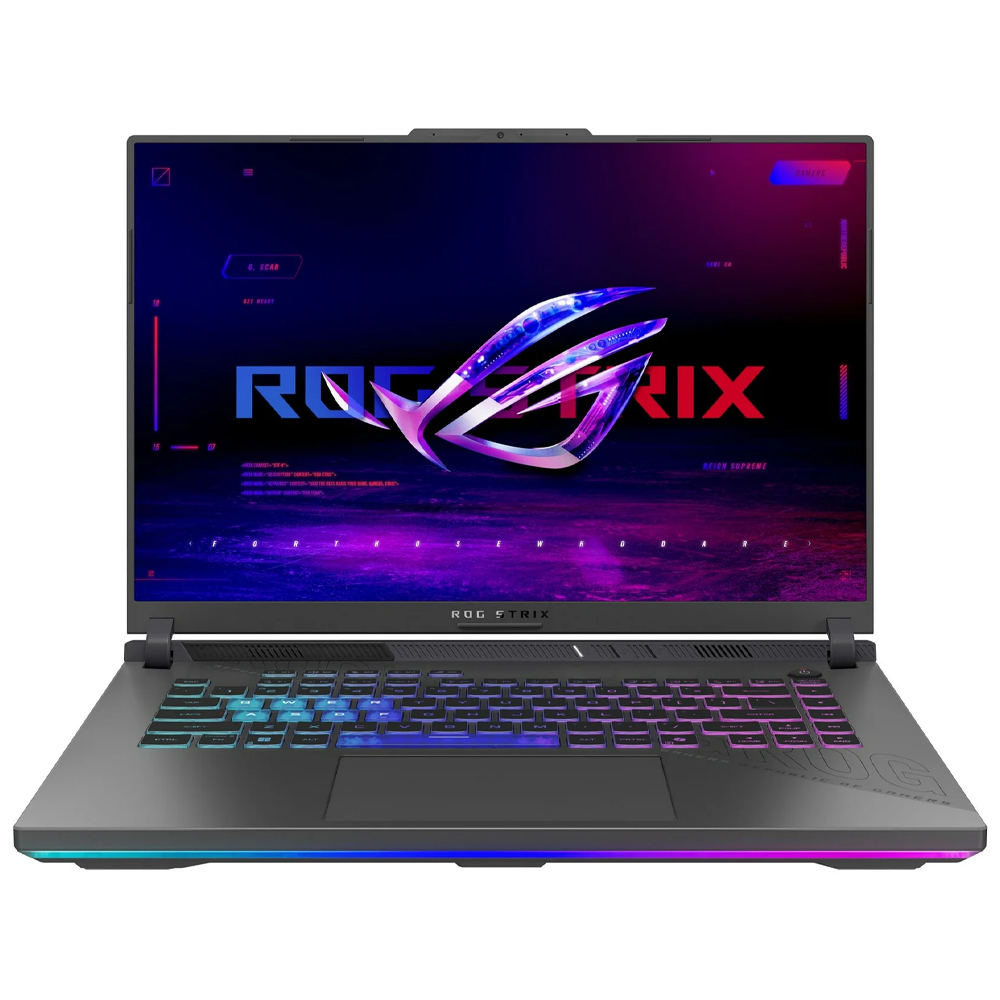 Notebook Gamer ROG Strix G16 G614PP-WH94 AMD Ryzen 9 8940HX Tela WUXGA 16.0" / 16GB de RAM / 1TB SSD / Win11Home / GeForce RTX5070 8GB - Eclipse Cinza (Inglês)