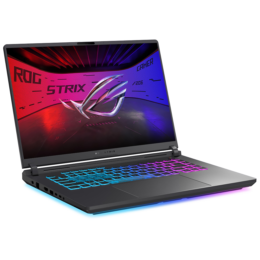 Notebook Gamer ROG Strix G16 G615JMR-AS74 Intel Core i7 14650HX Tela WUXGA 16.0" / 16GB de RAM / 1TB SSD / GeForce RTX5060 8GB - Eclipse Cinza (Inglês)