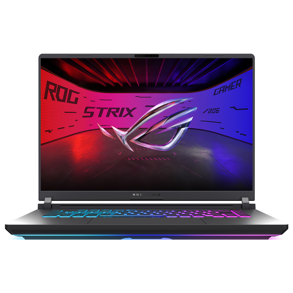 Notebook Gamer ROG Strix G16 G615JMR-AS74 Intel Core i7 14650HX Tela WUXGA 16.0" / 16GB de RAM / 1TB SSD / GeForce RTX5060 8GB - Eclipse Cinza (Inglês)