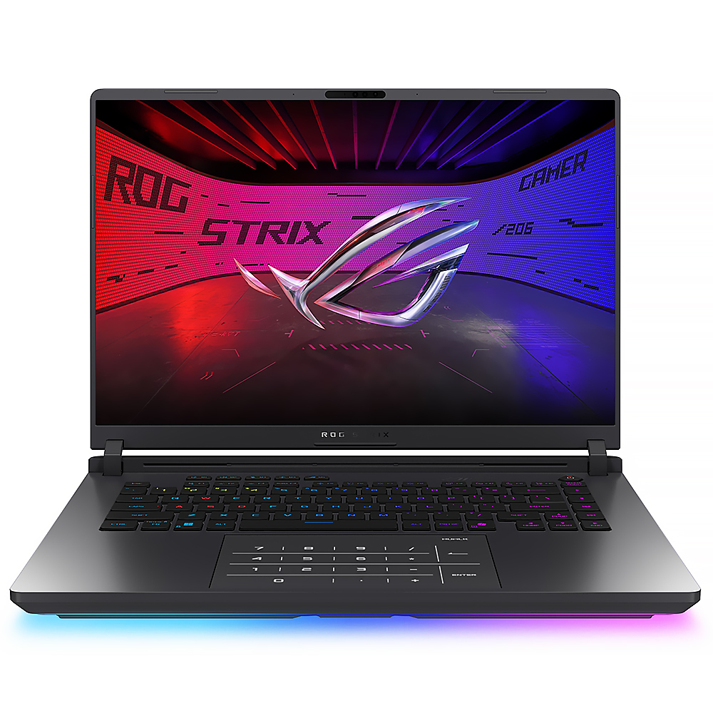 Notebook Gamer ROG Strix G16 G615LR-MS97 Intel Core Ultra 9 275HX Tela WQXGA 16.0" / 32GB de RAM / 2TB SSD / GeForce RTX5070TI 12GB - Eclipse Cinza (Inglês)
