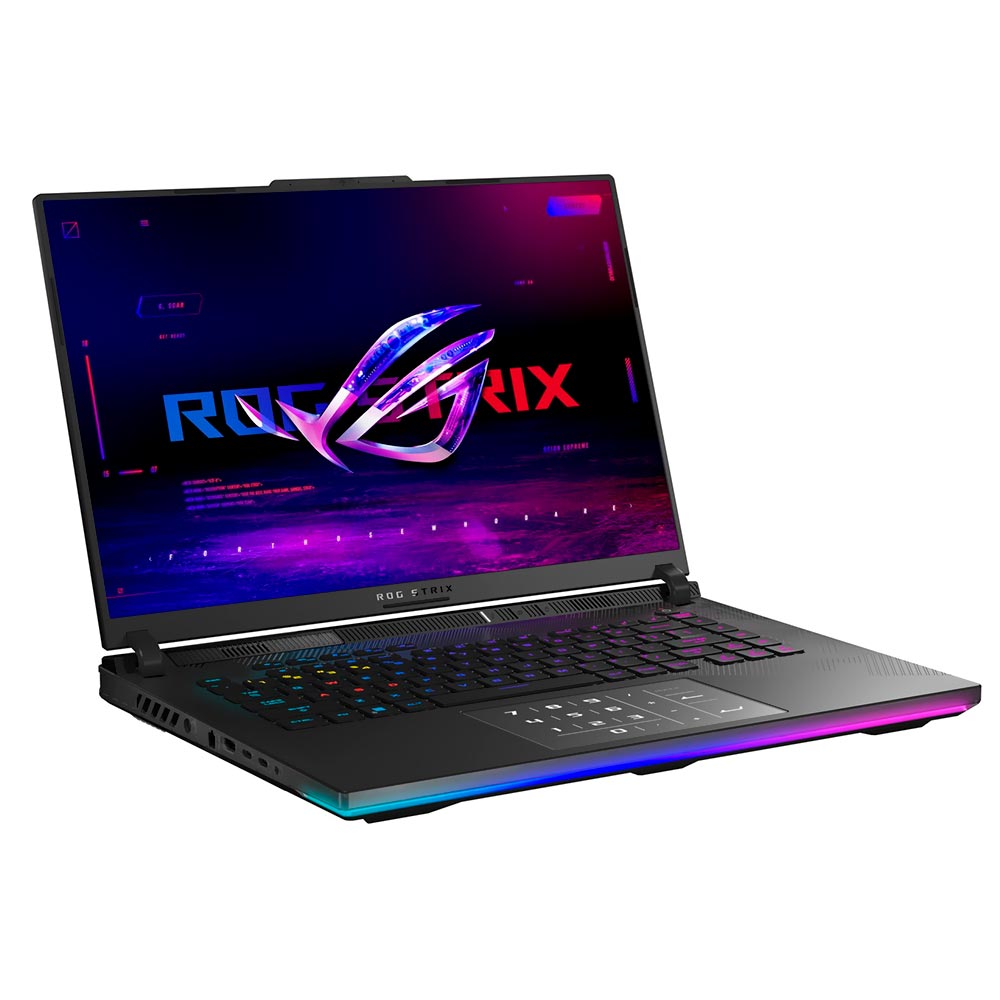 Notebook Gamer ROG Strix SCAR 16 G634JZR-XS96 Intel Core i9 14900HX Tela WQXGA 16.0" / 32GB / 1TB SSD / GeForce RTX4080 12GB - Off Preto (Inglês)