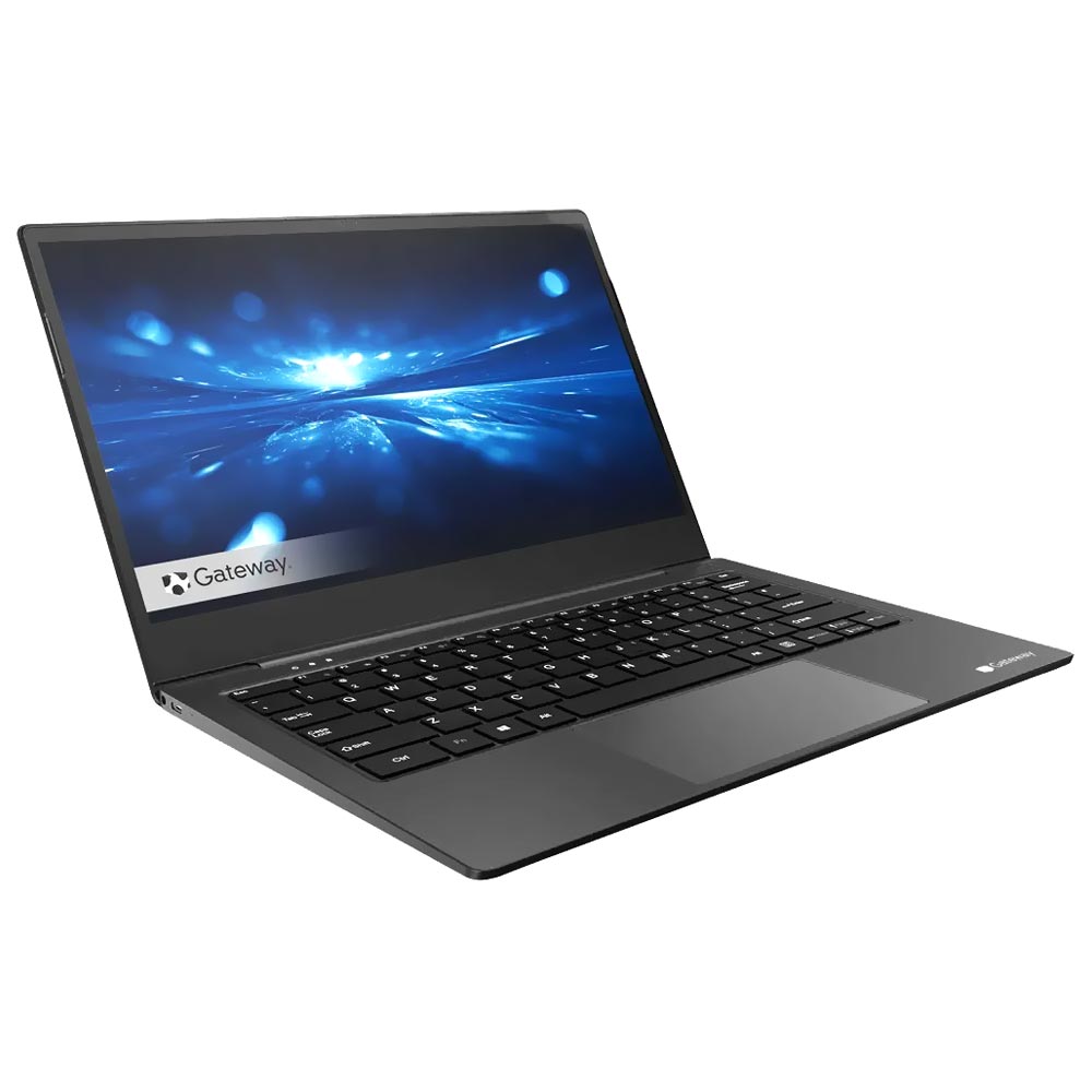 Notebook Gateway GWTN133-1BK Qualcomm Snapdragon 850 Tela Full HD 13.3" / 4GB de RAM / 128GB eMMC - Charcoal (Inglês)
