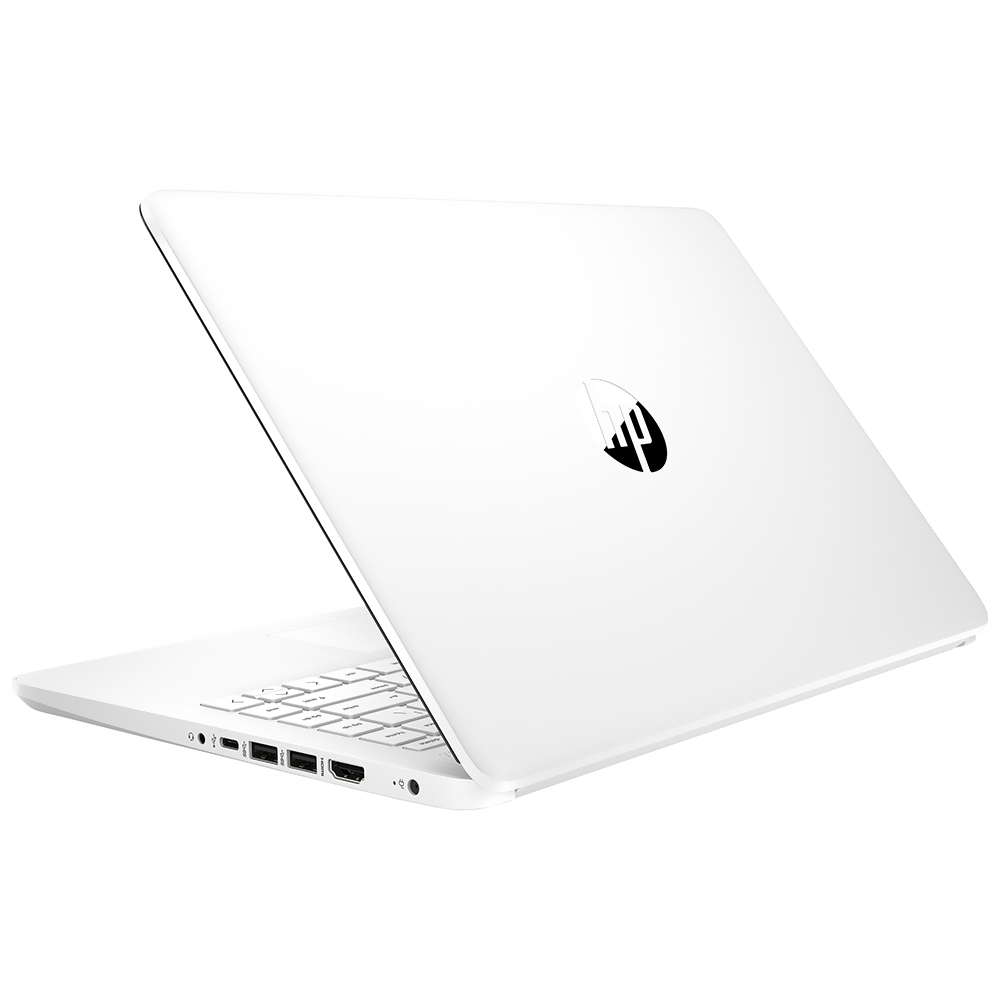 Notebook HP 14-DQ0052DX Intel Celeron N4120 Tela HD 14" / 4GB de RAM / 64GB eMMC - Branco (Inglês)