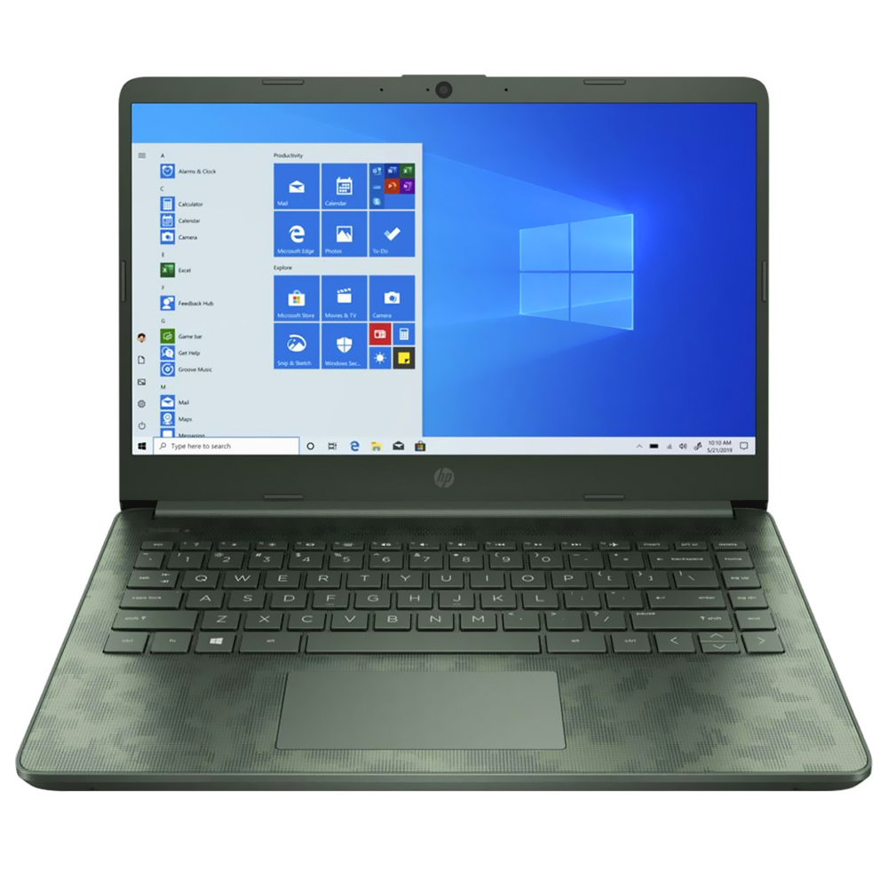 Notebook HP 14-DQ2088WM Intel Core i5 1135G7 Tela HD 14" / 8GB de RAM / 256GB SSD - Verde (Inglês)