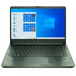 Notebook HP 14-DQ2089WM Intel Core i3 1115G4 de 3.0GHz Tela HD 14" / 8GB de RAM / 256GB SSD - Verde