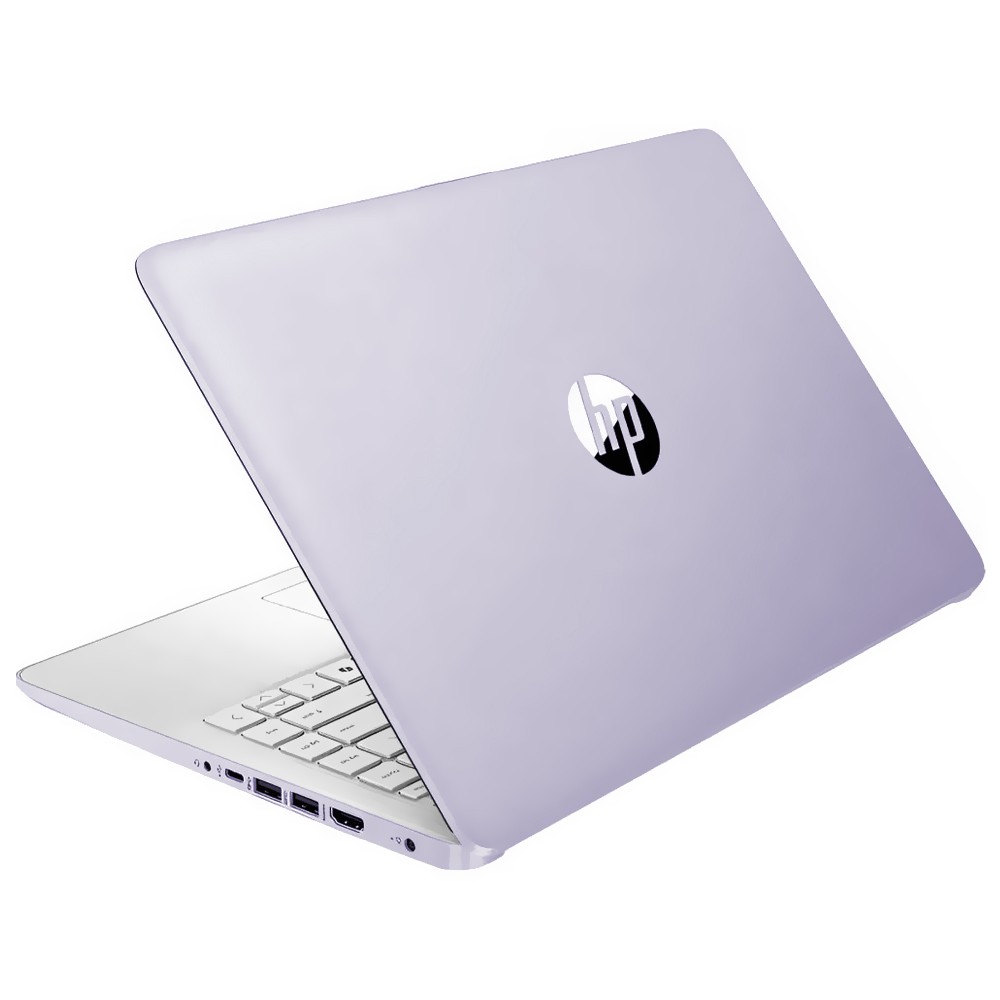 Notebook HP 14-DQ6014DX Intel Celeron N150 Tela HD 14.0" / 4GB de RAM / 128GB UFS / Win11Home - Roxo (Inglês)