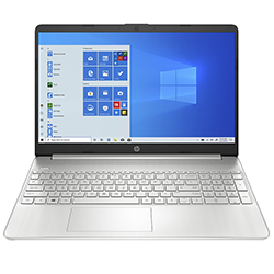 Notebook HP 15-DY2031NR Intel Core i3 1115G4 Tela HD 15.6" / 8GB de RAM / 256GB SSD - Prata (Inglês)