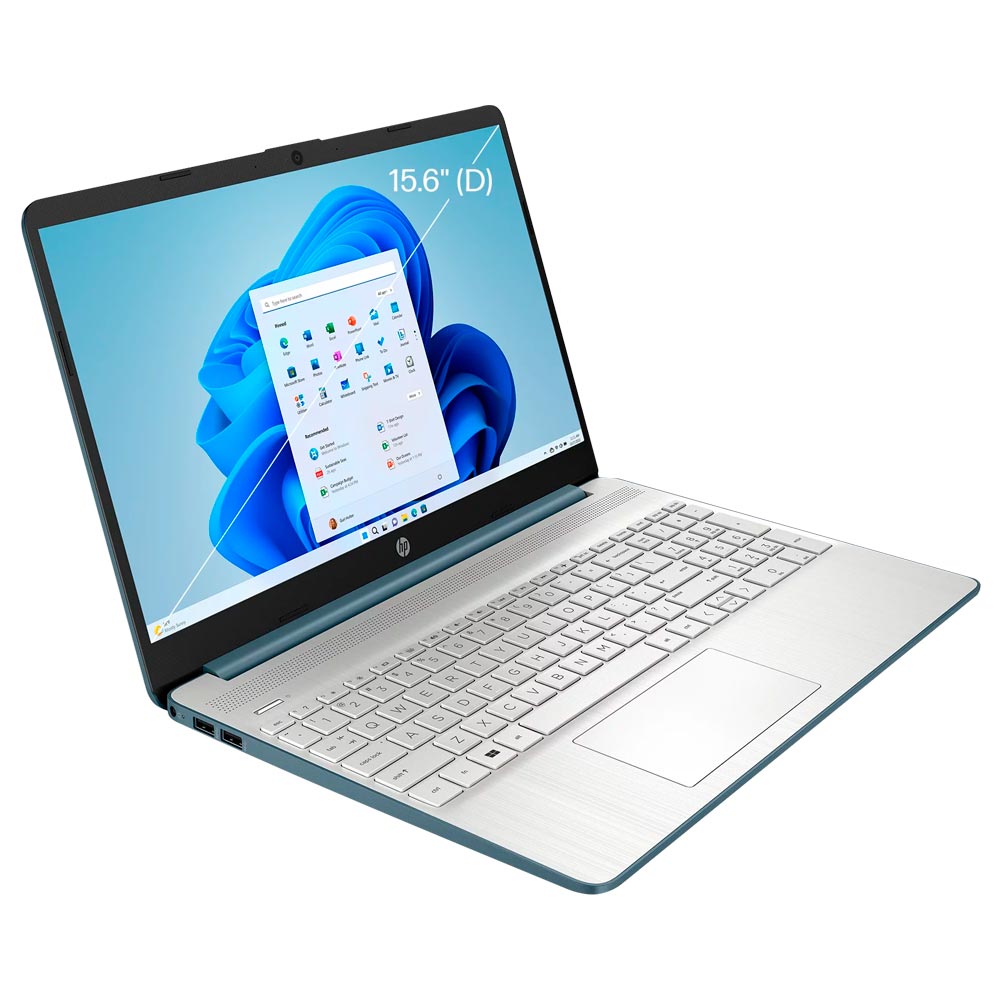 Notebook HP 15-DY2792WM Intel Core i3 1115G4 Tela HD 15.6" / 8GB de RAM / 256GB SSD - Azul (Inglês)
