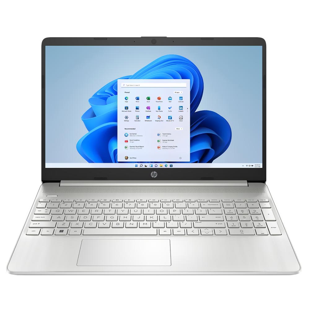 Notebook HP 15-DY5000LA Intel Core i5 1235U Tela Full HD 15.6" / 8GB de RAM / 512GB SSD - Prata (Espanhol)