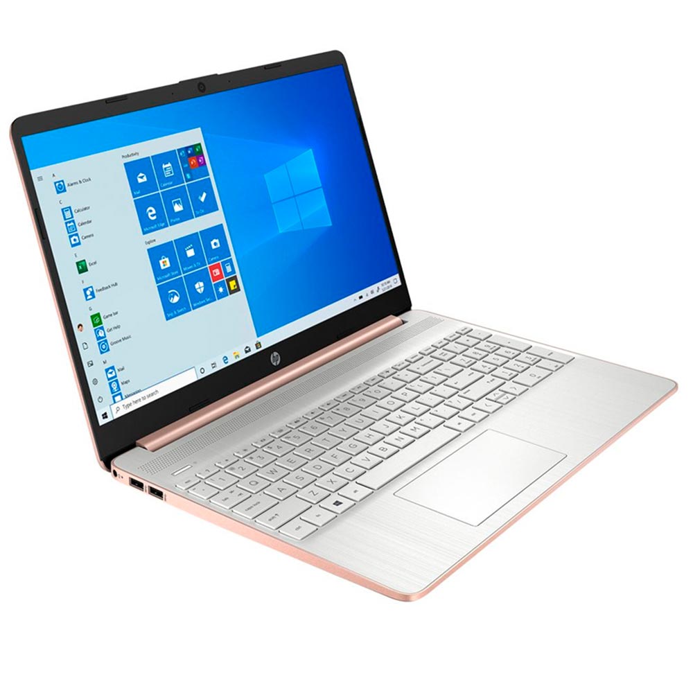 Notebook HP 15-EF1716WM AMD Ryzen 3 3250U Tela HD 15.6" / 4GB de RAM / 128GB SSD - Rosa (Inglês)
