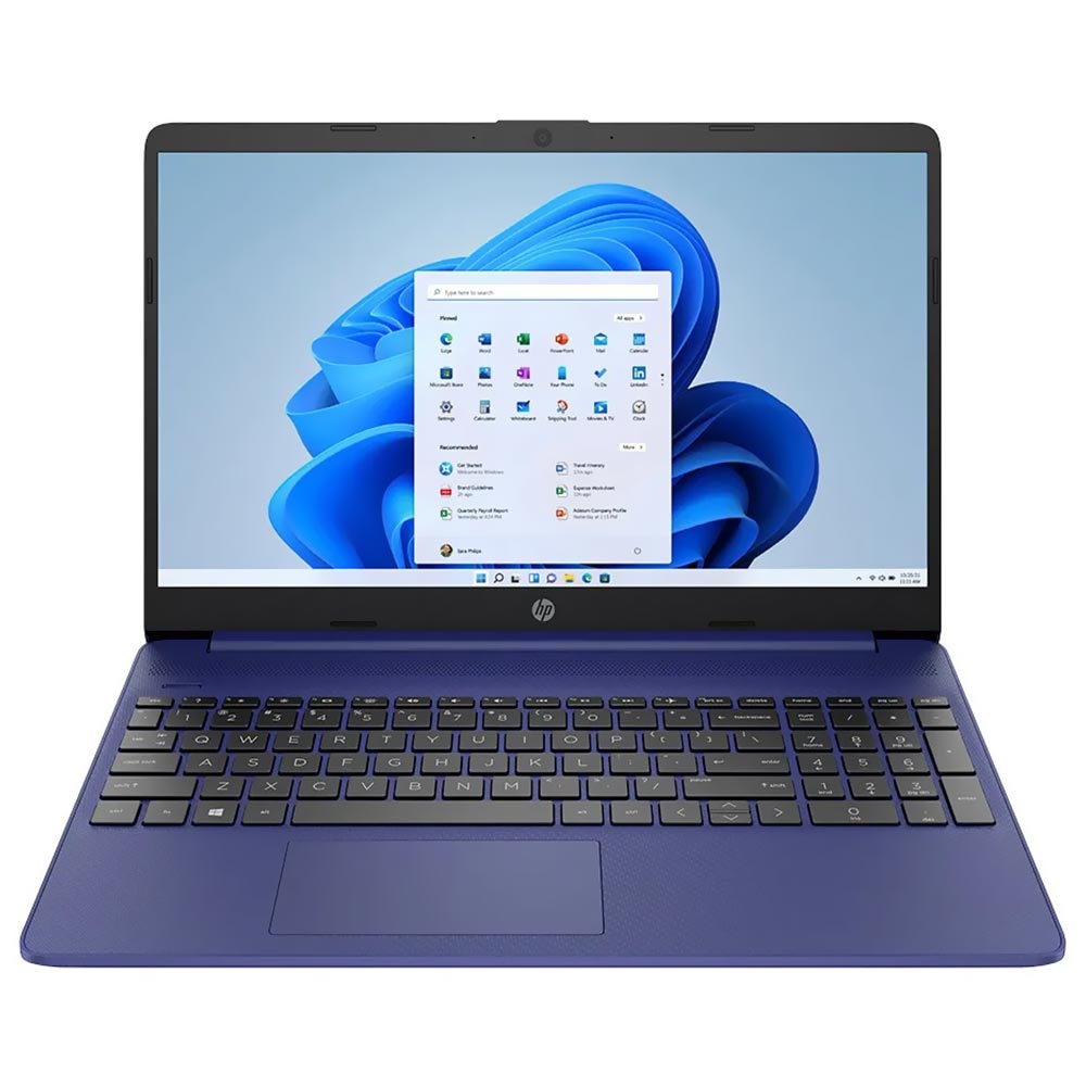 Notebook HP 15-EF2513LA AMD Ryzen 5 5500U Tela HD 15.6" / 8GB de RAM / 256GB SSD - Azul (Espanhol)