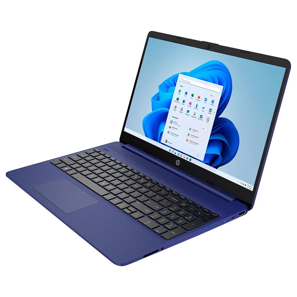 Notebook HP 15-EF2513LA AMD Ryzen 5 5500U Tela HD 15.6" / 8GB de RAM / 256GB SSD - Azul (Espanhol)