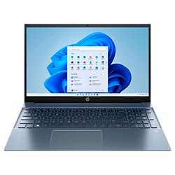 Notebook HP 15-EH1070WM AMD Ryzen 7 5700U Tela Full HD 15.6" / 8GB de RAM / 512GB SSD / Win10 - Azul (Inglês)