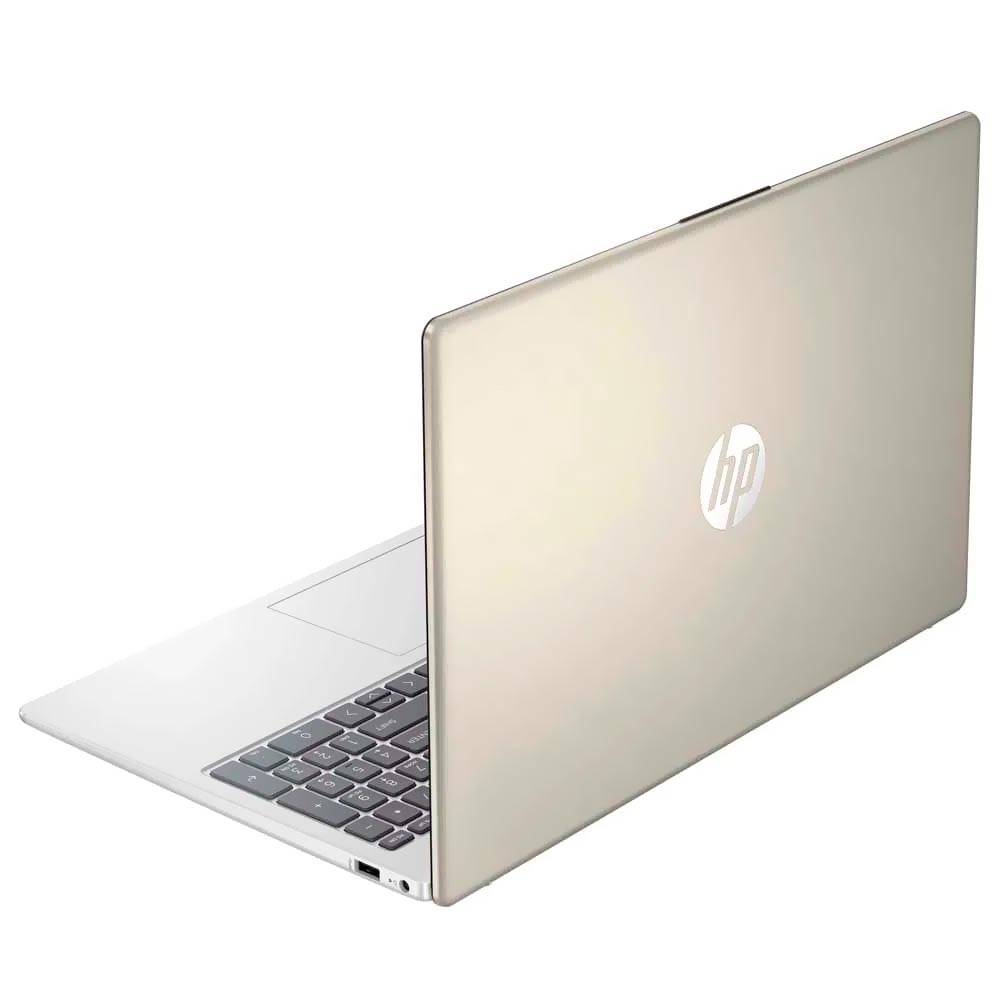 Notebook HP 15-FC0006LA AMD Ryzen 3 7320U Tela Full HD 15.6" / 8GB de RAM / 256GB SSD - Dourado (Espanhol)