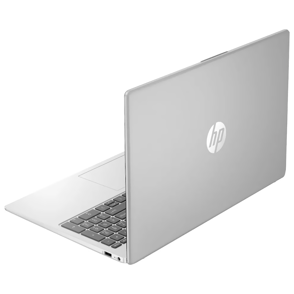 Notebook HP 15-FD0001DX Intel Celeron N100 Tela Full HD 15.6" / 4GB de RAM / 128GB UFS / Win11Home - Prata (Inglês)