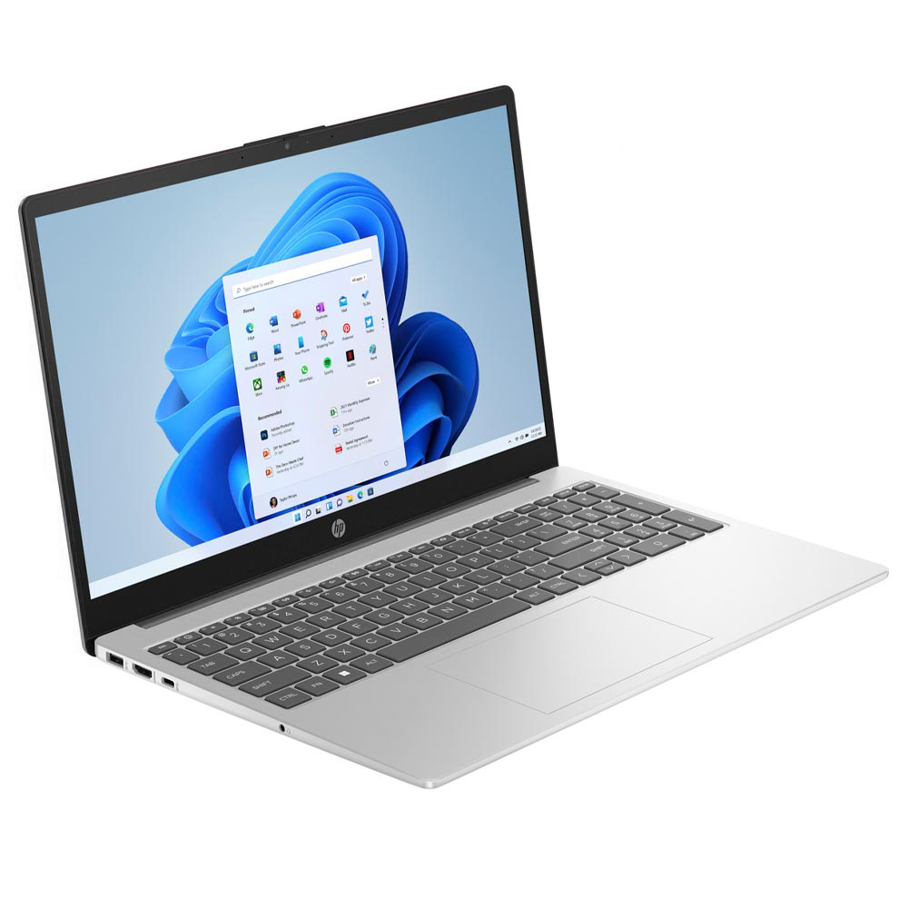 Notebook HP 15-FD0055TG Intel Core i3 N305 Tela Full HD 15.6" / 8GB de RAM / 256GB SSD - Prata (Inglês)
