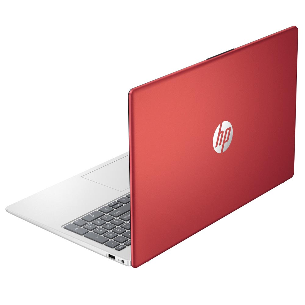 Notebook HP 15-FD0083WM Intel N200 Tela HD 15.6" / 4GB de RAM / 128GB eMMC - Vermelho (Inglês)