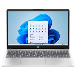 Notebook HP 15-FD0133WM Intel Core i3 1315U Tela Full HD 15.6" / 8GB de RAM / 256GB SSD / Win11Home - Prata (Inglês)