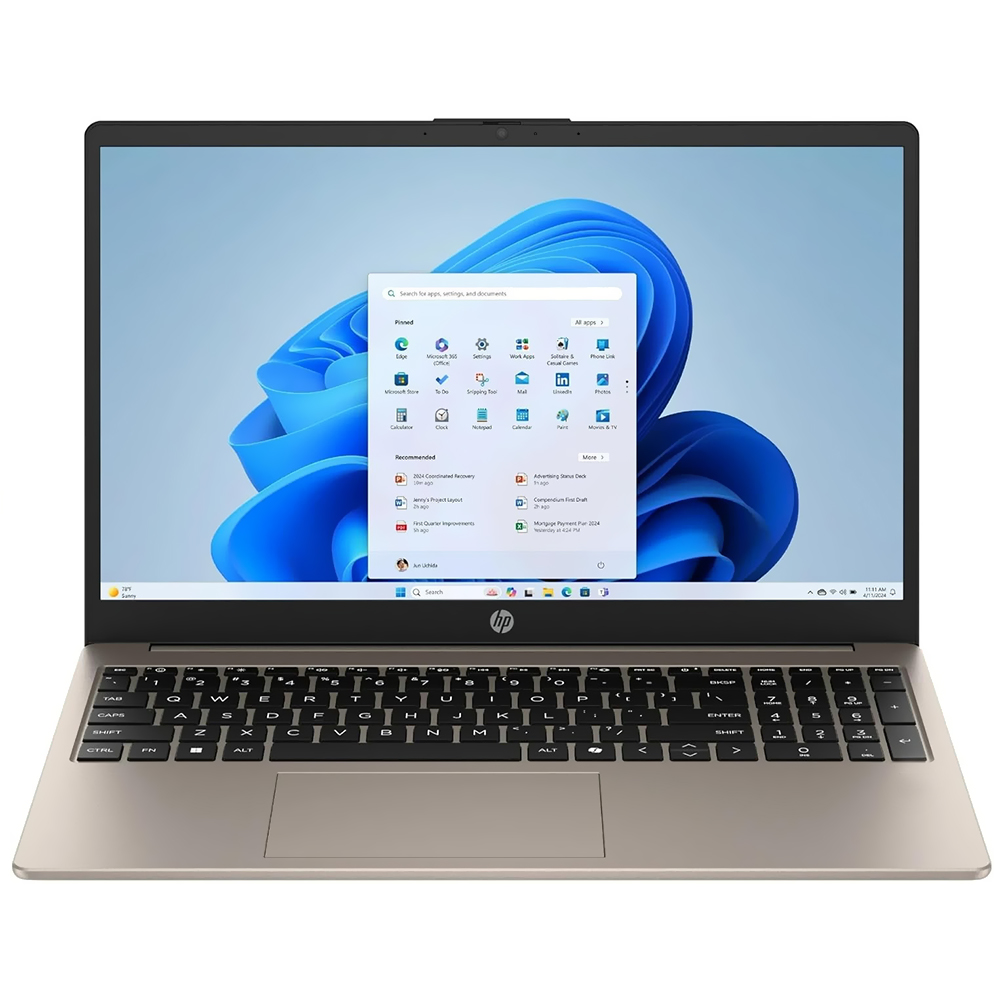 Notebook HP 15-FD0230WM Intel Core i3 N305 Tela Touch Full HD 15.6" / 8GB de RAM / 256GB SSD / Win11Home - Marrom (Inglês)