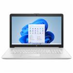 Notebook HP 17-BY4013DX Intel Core i3 1115G4 de 4.1GHz Tela HD+ 17.3" / 8GB de RAM / 256GB SSD - Prata