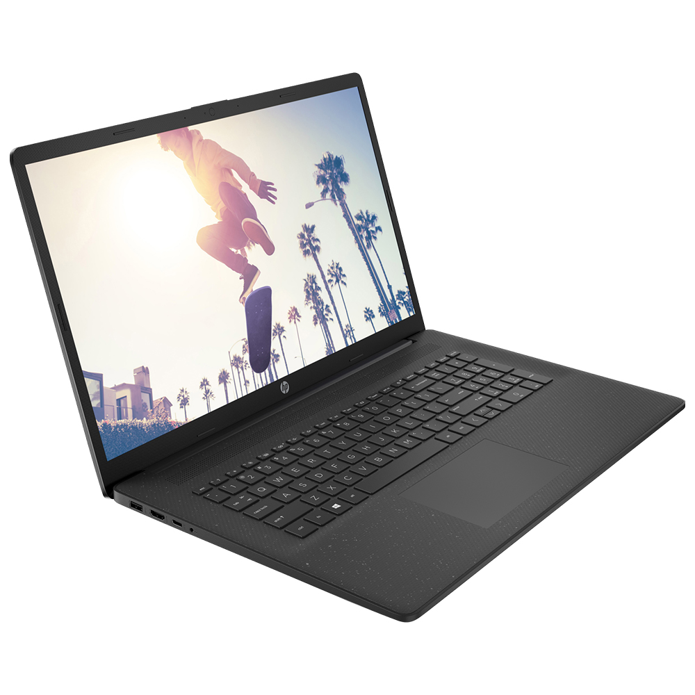 Notebook HP 17T-CN300 CTO2 i5 1334U Tela HD+ 17.3" / 8GB de RAM / 256GB - Preto (Inglês)