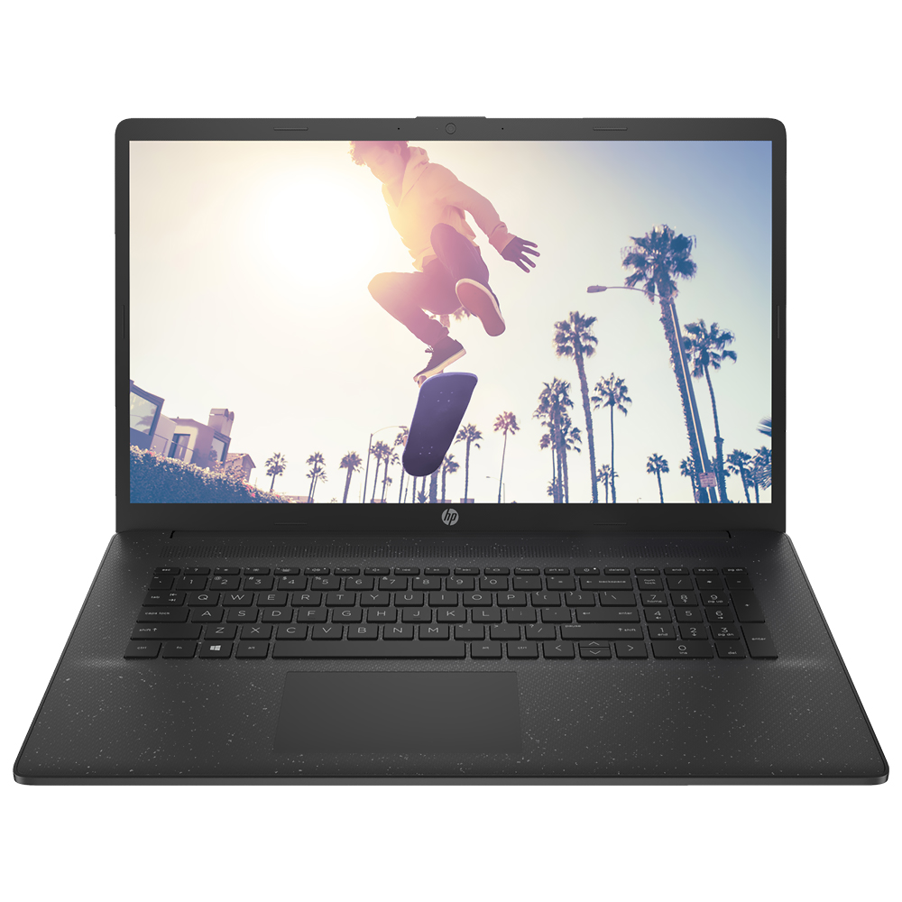 Notebook HP 17T-CN300 CTO2 i5 1334U Tela HD+ 17.3" / 8GB de RAM / 256GB - Preto (Inglês)
