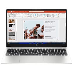 Notebook HP 255 G10 AMD Ryzen 5 7520U Tela Full HD 15.6" / 16GB de RAM / 512GB SSD - Cinza / Prata (Inglês)