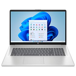 Notebook HP AI 17-CN5075CL Intel Core Ultra 7 255U Tela Touch HD+ 17.3" / 16GB de RAM / 1TB SSD / Win11Home - Prata (Inglês)
