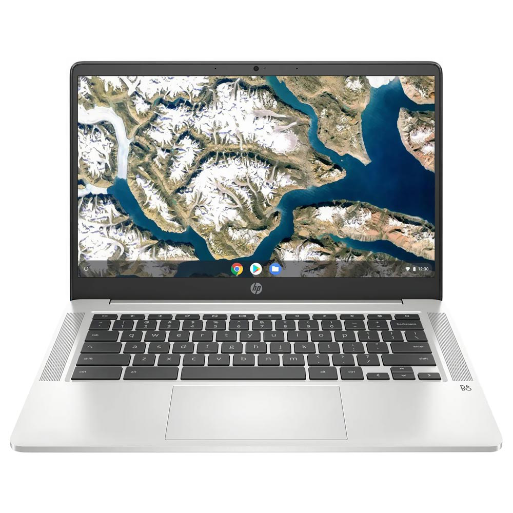 Notebook HP Chromebook 14A-NA0031WM Intel Pentium N5030 Tela HD 14.0" / 4GB de RAM / 64GB eMMC - Cinza (Inglês)