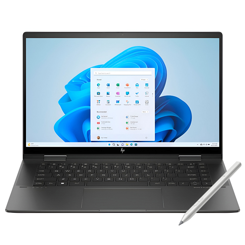 Notebook HP ENVY X360 15-EW1073CL Intel Core i7 1355U Tela Touch Full HD 15.6" / 32GB de RAM / 1TB SSD - Cinza (Inglês)