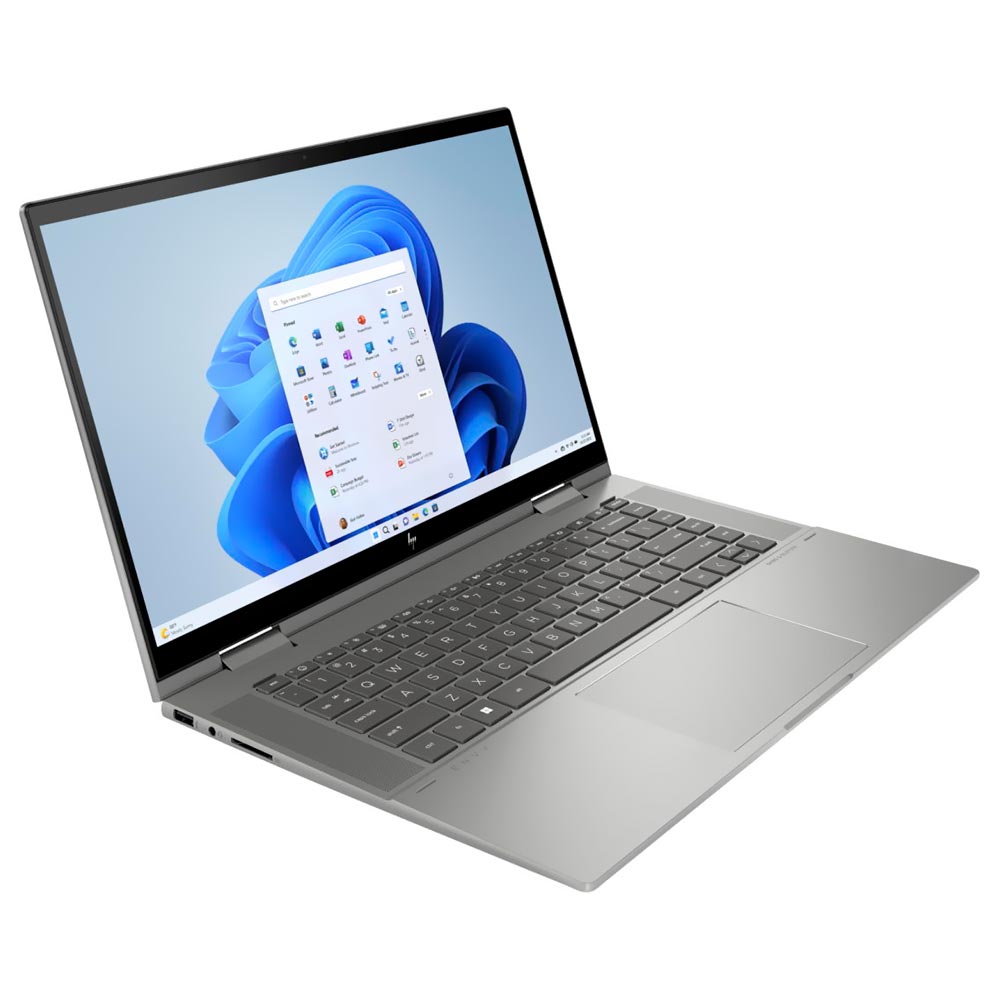 Notebook HP ENVY X360 15-EY1077WM AMD Ryzen 5 7530U Tela Touch Full HD 15.6" / 12GB de RAM / 256GB SSD - Cinza