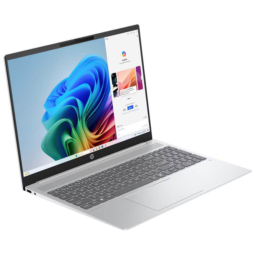 Notebook HP Omnibook 5 16-AG1075CL AMD Ryzen AI 7 350 Tela Touch 2K 16.0" / 32GB de RAM / 1TB SSD - Prata (Inglês)