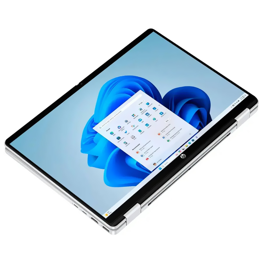 Notebook HP Omnibook 5 Flip 14-FP0013DX Intel Core 5 120U Tela Touch 2K 14.0" / 8GB de RAM / 512GB SSD - Prata (Inglês)