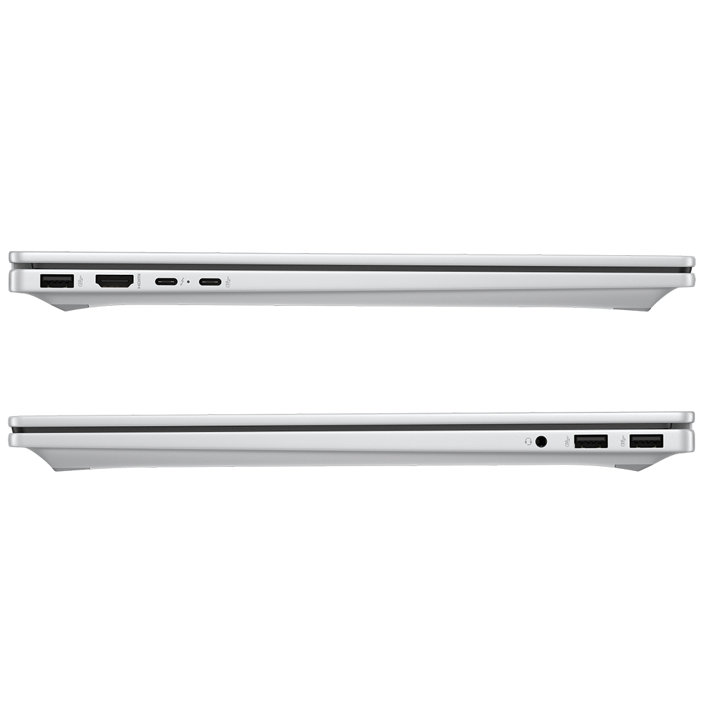 Notebook HP Omnibook 7 17-DC0373CL Intel Core Ultra 7 258V Tela Touch Full HD 17.3" / 32GB de RAM / 1TB SSD / Win11Home - Prata (Inglês)