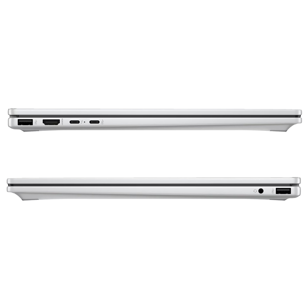 Notebook HP Omnibook 7 Flip 16-AU0070WM Intel Core Ultra 7 256V Tela Touch 2K 16.0" / 16GB de RAM / 512GB SSD - Prata (Inglês)