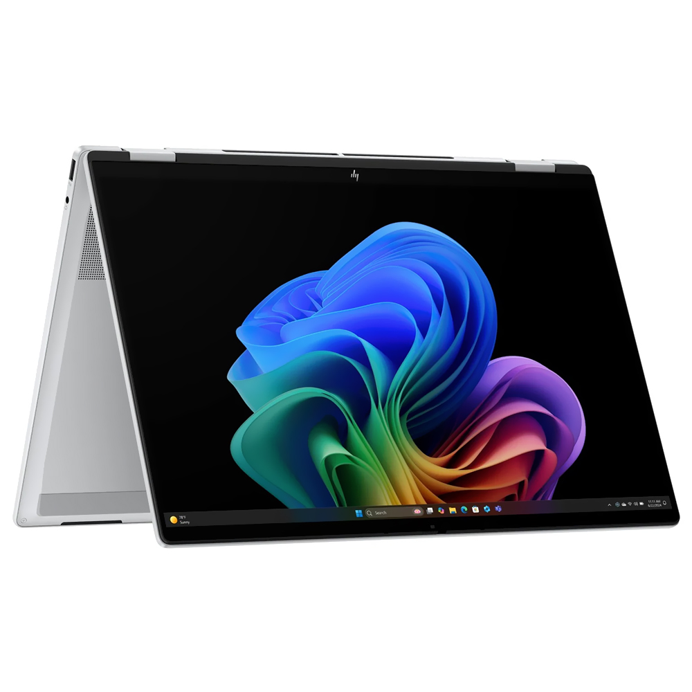 Notebook HP Omnibook 7 Flip 16-AU0070WM Intel Core Ultra 7 256V Tela Touch 2K 16.0" / 16GB de RAM / 512GB SSD - Prata (Inglês)