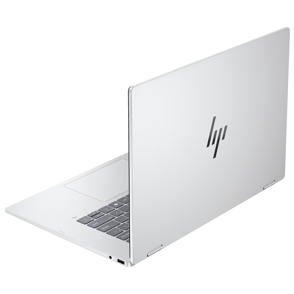 Notebook HP Omnibook 7 Flip 16-AU0773CL Intel Core Ultra 7 258V Tela Touch 3K 16.0" / 32GB de RAM / 1TB SSD / Win11Home - Prata (Inglês)