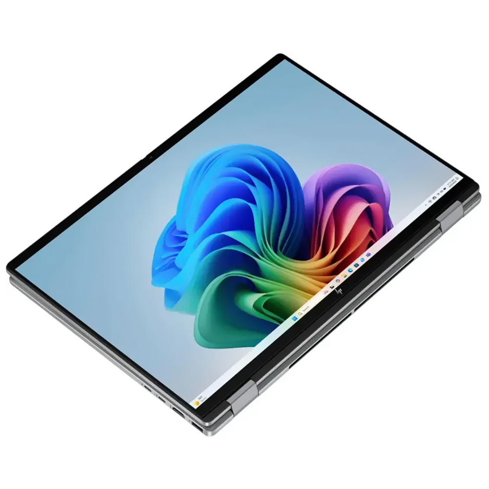 Notebook HP Omnibook X Flip 16-AR0033DX AMD Ryzen AI 7 350 Tela Touch 2K 16.0" / 24GB de RAM / 1TB SSD - Cinza (Inglês)