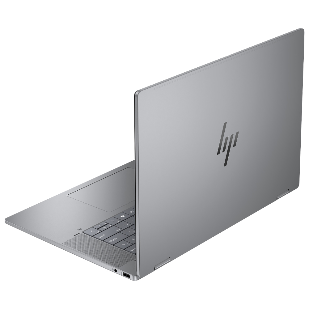 Notebook HP Omnibook X Flip 16-AS0023DX Intel Core Ultra 7 256V Tela Touch 2K 16.0" / 16GB de RAM / 1TB SSD - Prata (Inglês)